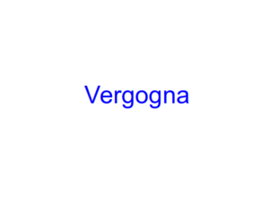 vergogna
