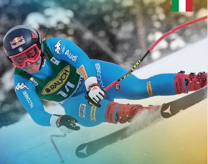 Sofia Goggia tripletta