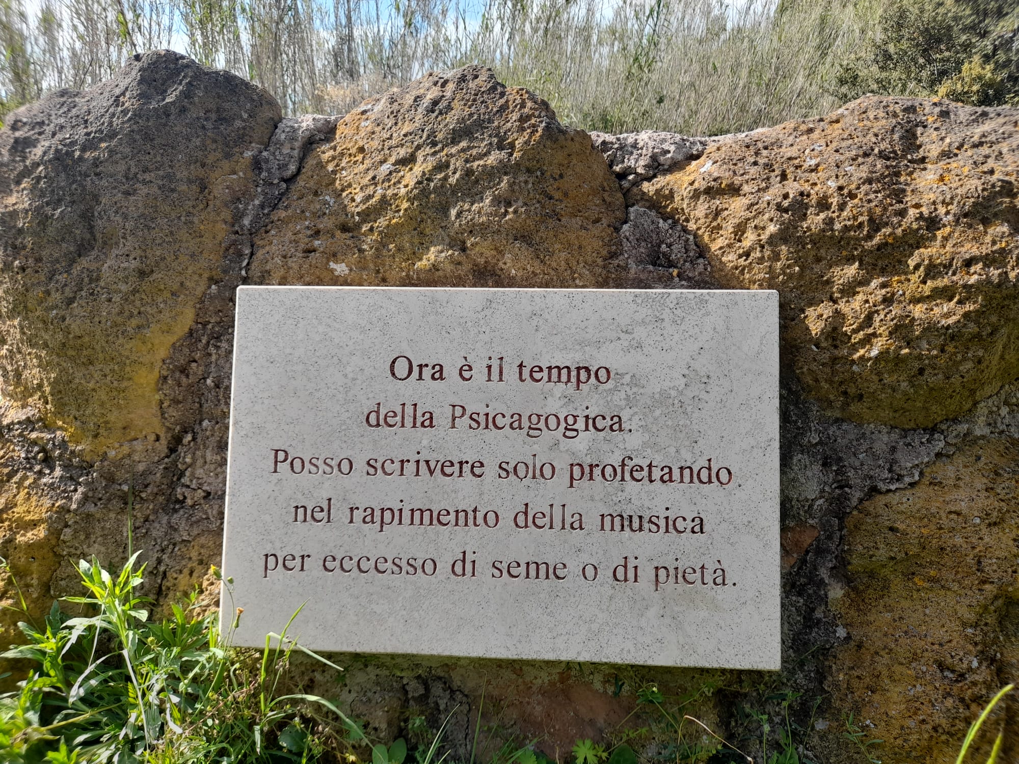 Il tempo è una bugia