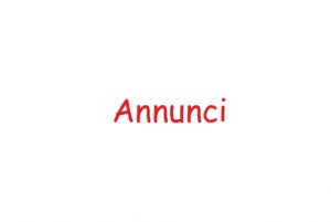 Annunci