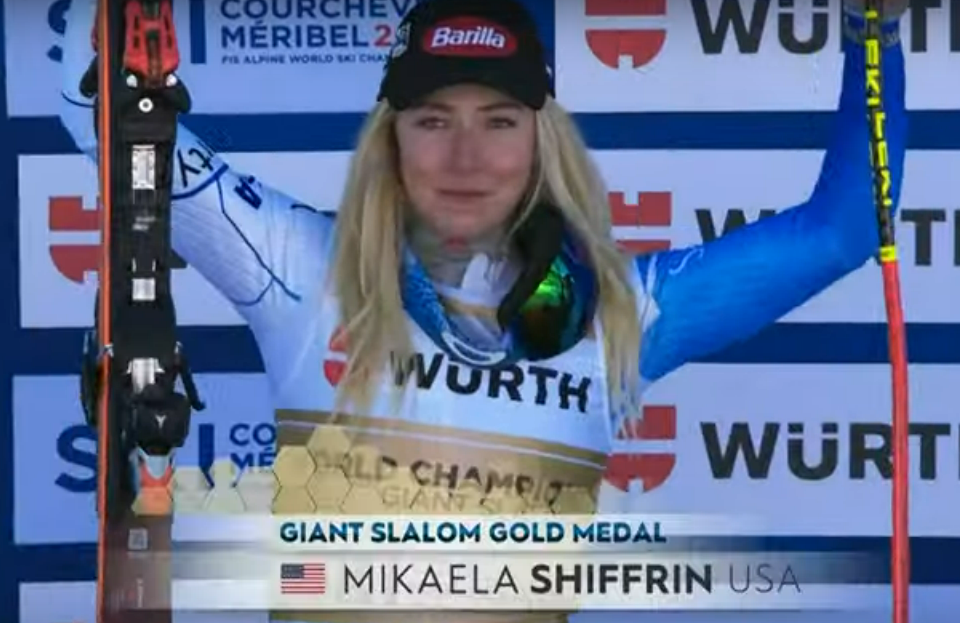Mikaela Shiffrin Oro Gigante Mondiali