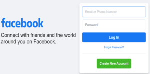 Login facebook