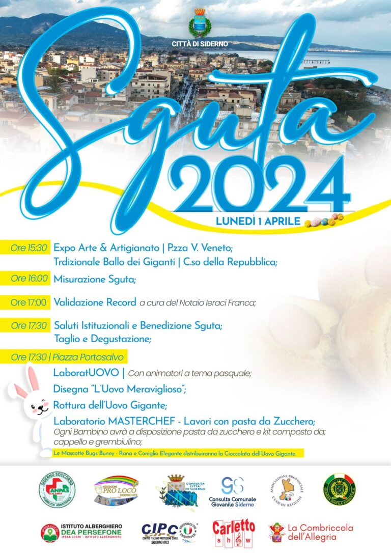 Siderno: Sguta 2024