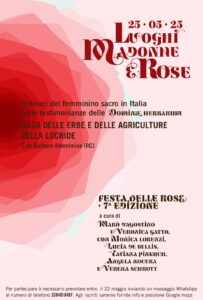 “Festa delle Rose” 2025 - “Luoghi, Madonne e Rose”