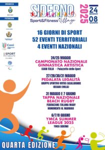 Sport e Fitness Village 2025: fine settimana ricco di eventi, al via le tappe calabresi del torneo nazionale di Beach Rugby