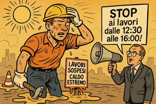 Tutela dei lavoratori a rischio stress termico, l'ordinanza del Presidente della Regione